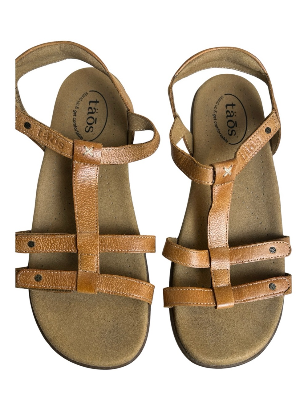 Taos Trophy 2 Sandal Honey Size 9 - Picture 3 of 10